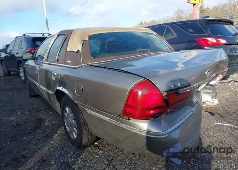 2004 Mercury Grand Marquis Ls z USA, uszkodzony, nr VIN 2MEFM75W54X667382